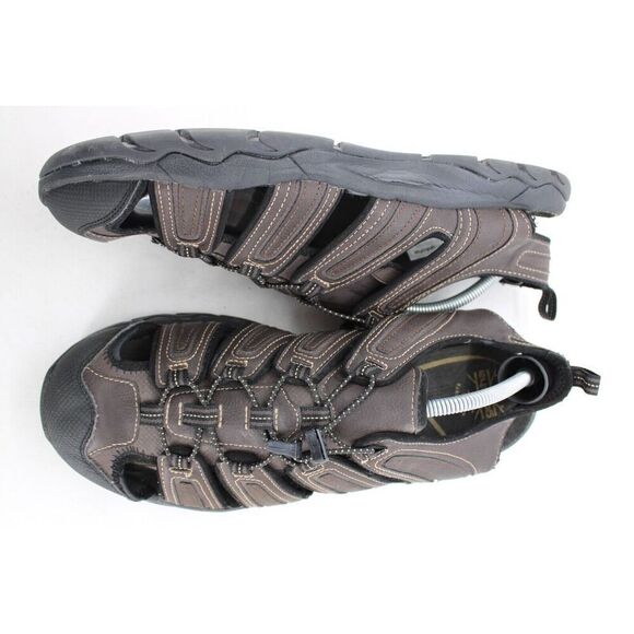 Gotcha Mens Gulch Hiking Fishing Brown Sandals Outdoor Size 13 Toggle Closure - Picture 2 of 11